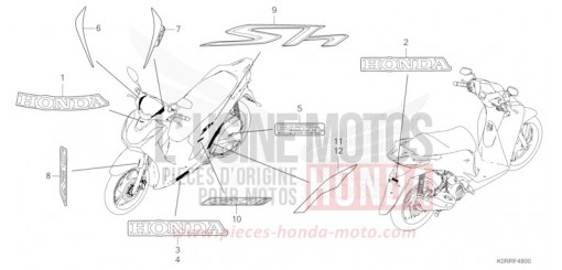 MARQUE SH125ADR de 2024